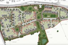 Plans for 161 new homes off Dean Row Road