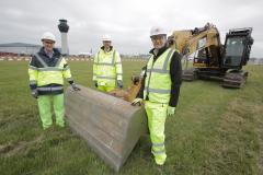 Work commences on new airfield layout at Manchester Airport