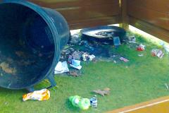 School play equipment damaged following two arson attacks