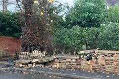 Three arrested after fleeing crash scene in early hours