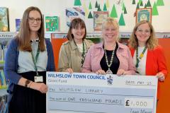 Summer events at Wilmslow Library funded by Community Grant