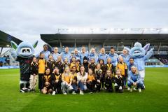 An unforgettable experience: The Pownall Tigresses meet inspirational Manchester City Women’s Team