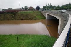 Finding solution to flooding of A34 bypass and airport relief road will take some time