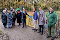 Revamped Wilmslow play area officially open