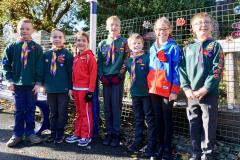 Youngsters help Handforth Station to commemorate Remembrance Day