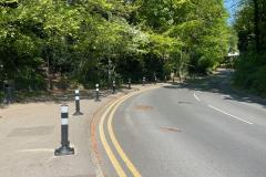 Bollards installed to tackle dangerous pavement parking