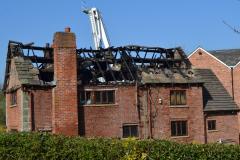 Handforth farmhouse gutted by fire