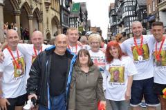 Soldiers and residents run in memory of Lance Corporal Jamie Webb