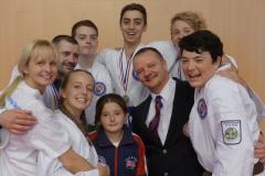 Triumphant Jujitsu team thank Town Council for funding