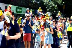 Hundreds join the Scarecrow Parade