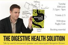 Digestive Health Event hosted by Therapy Organics on 30th June