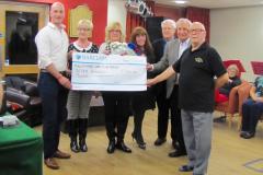 Singers celebrate 80th birthdays with donations to Handforth charity