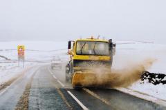 Grit supplies dwindle as big freeze continues