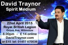 Spirit Medium returns to Wilmslow
