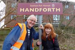 It's no tail - Handforth Station goes Manx