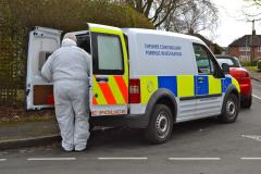 Two arrested following explosion on Beech Lane