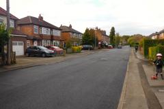 Oak Lane closure for return of speed bumps