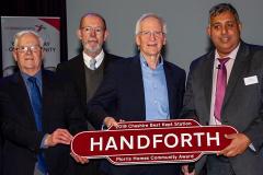 Handforth scoops award at Cheshire Best Kept Stations