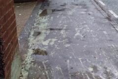 Vandals strike on Hollin Lane