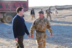 George Osborne visits Helmand province