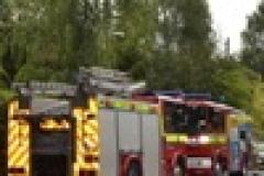 Shed damaged in Boxing Day fire