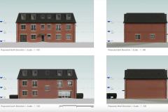 Plans for new apartment building for supported living facility