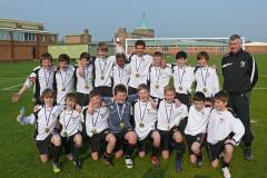 Wilmslow High footballers complete fantastic treble