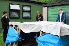 Explorer Scouts survive the slum