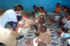 KIN founder's son visits Kibera slum