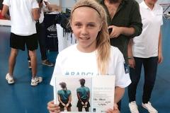 Tennis fan lands ball girl role