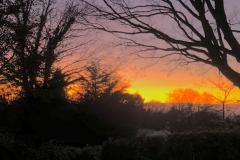 Reader's Photo: Sun sets over Alderley Edge