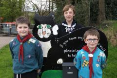 Scouts and beavers raise funds for Animal Sanctuary
