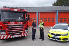 Police and firefighters join forces to tackle concerning rise in deliberate fires