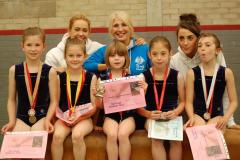 Wilmslow gymnastics win host of medals