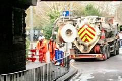 Station Road reopens after tree roots damage drainage system
