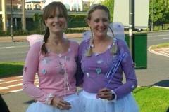 Charity abseil in memory of baby girls