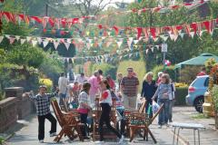 Locals take to the street with wedding fever