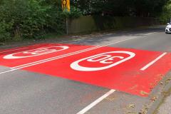 New road markings to highlight 30mph limit