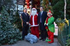 George Osborne gets in the festive spirit