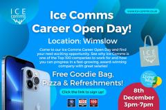 Ice Comms to host Careers Open Day in Wilmslow