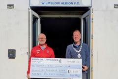 Wilmslow Albion awarded Community Grant