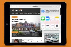 Add wilmslow.co.uk to your home screen