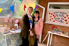Neighbours get crafty for NHS