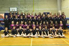 Trampolining team jumps for joy
