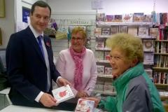 Chancellor visits two local charities