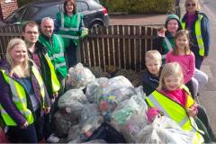 Volunteers collect another 41 bags of rubbish