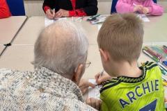 Play date brings joy to generations