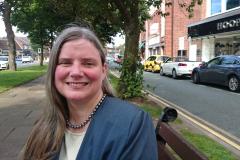 Wilmslow West Ward Borough and Town Council Elections 2019: Candidate Birgitta Hoffman