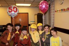 Brownies take a step back in time to celebrate 50th birthday