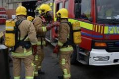 Fire breaks out in train at Wilmslow Station